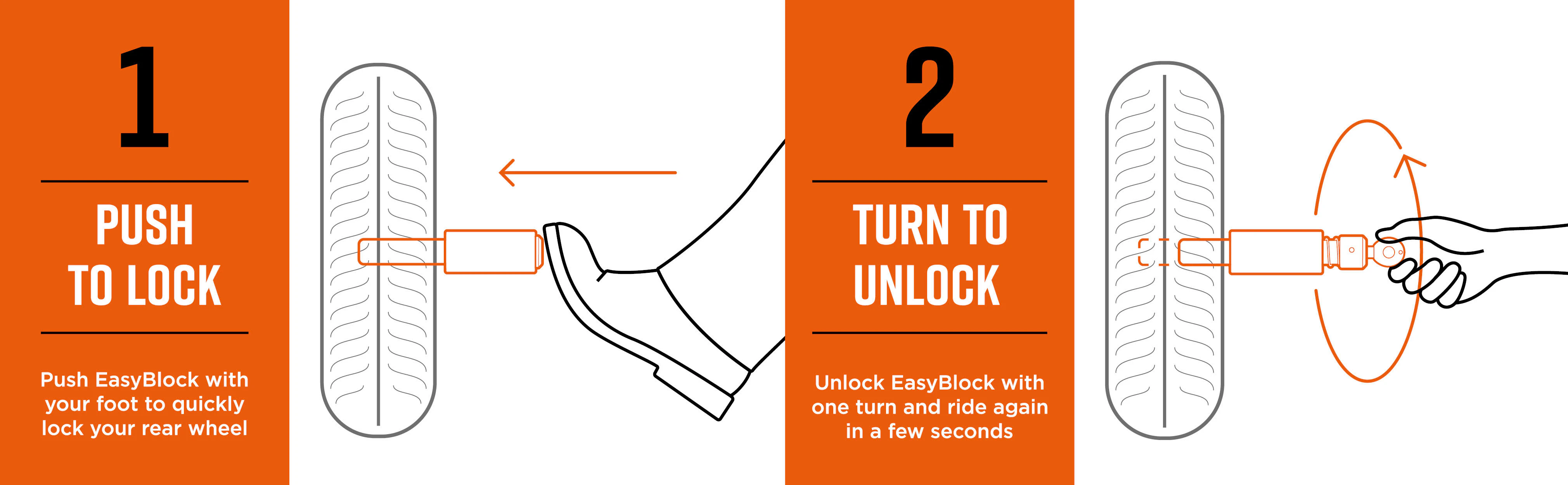 Easyblock Motorcycle Lock