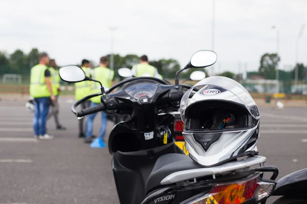 Get your motorcycle licence - bike plus helmet