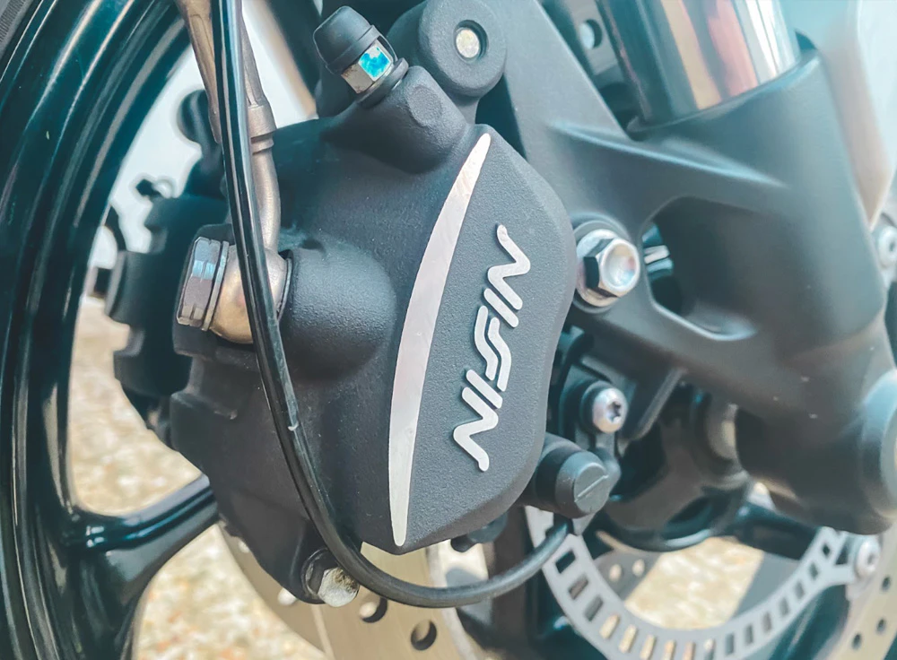 Nissin Brakes on the Triumph Trident