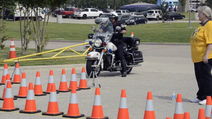 Taking your motorcycle licence - police